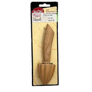 Tablecraft Wood Citrus Reamer 6.5 Inch New Distressed Package Wooden